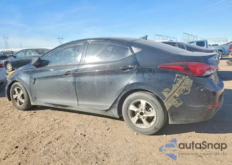 2014 Hyundai Elantra Se z USA, uszkodzony, nr VIN KMHDH4AE3EU106188